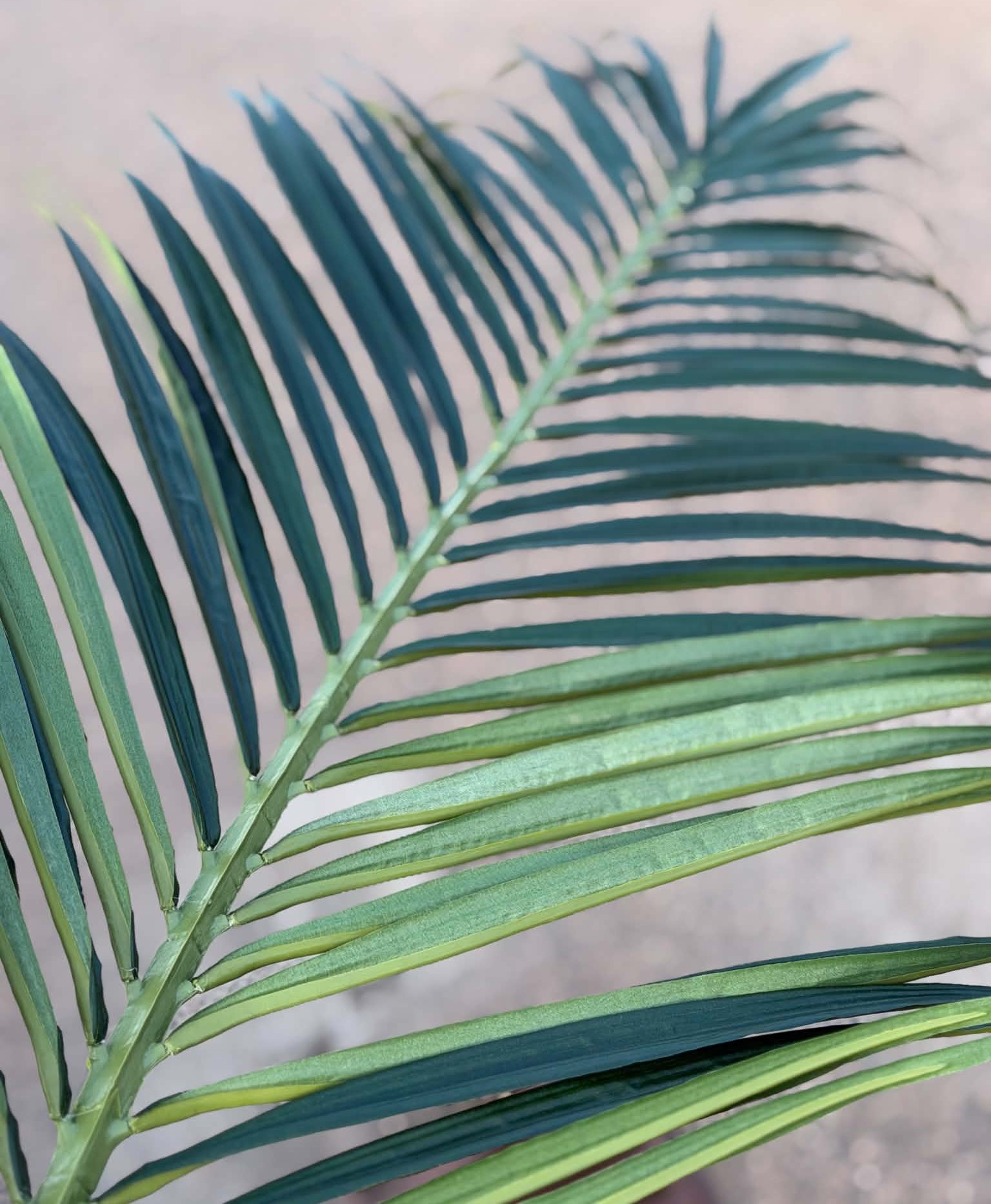 Konstgjort palmblad Areca grönt UV 110 cm - Bild 3