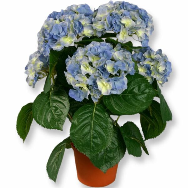 Konstgjord blå Hortensia 40 cm
