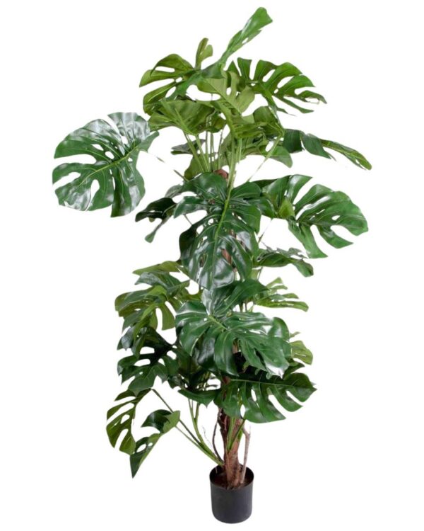 Grön konstgjord Monstera 130 cm