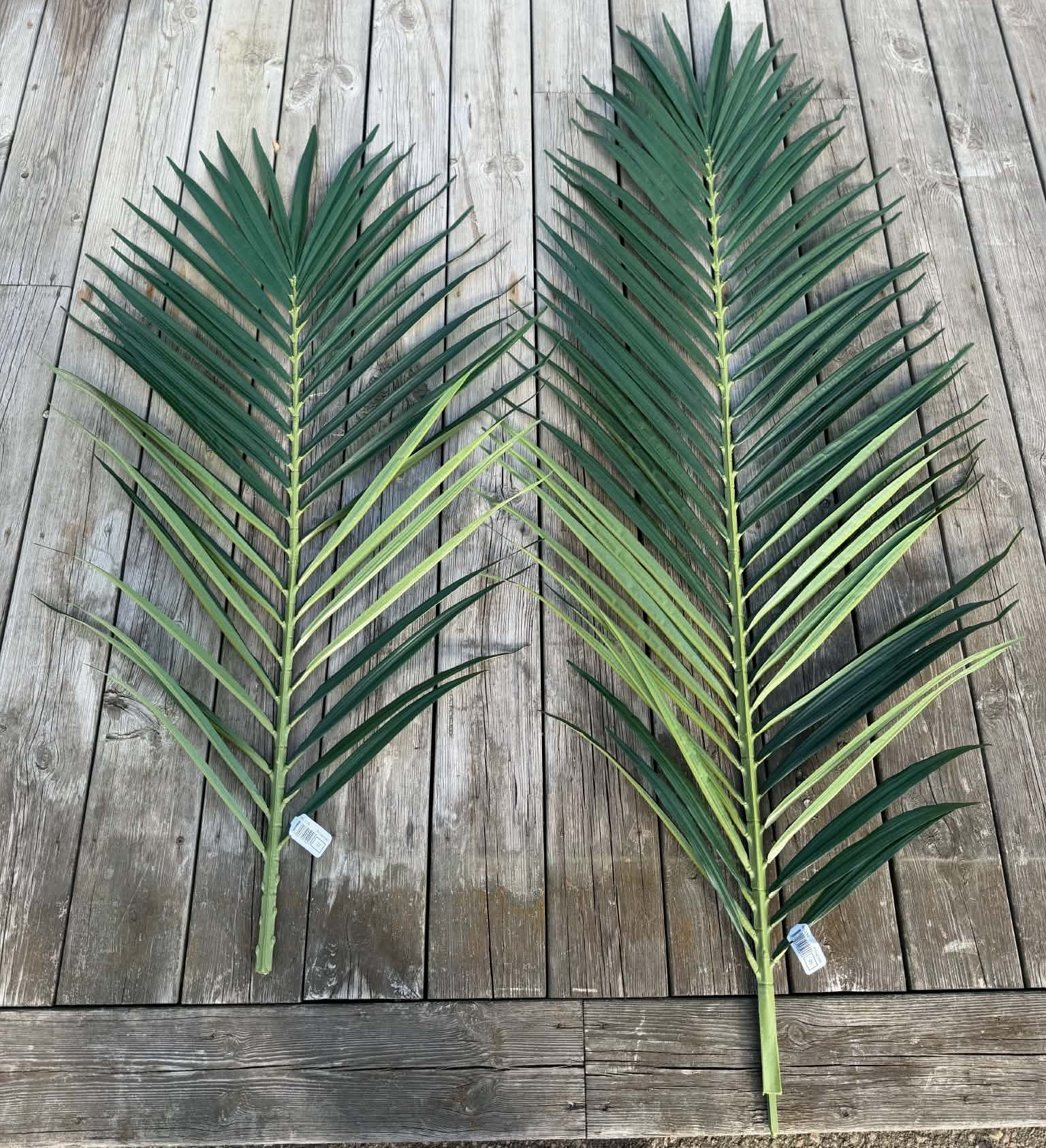 Konstgjort palmblad Areca grönt UV 110 cm - Bild 5