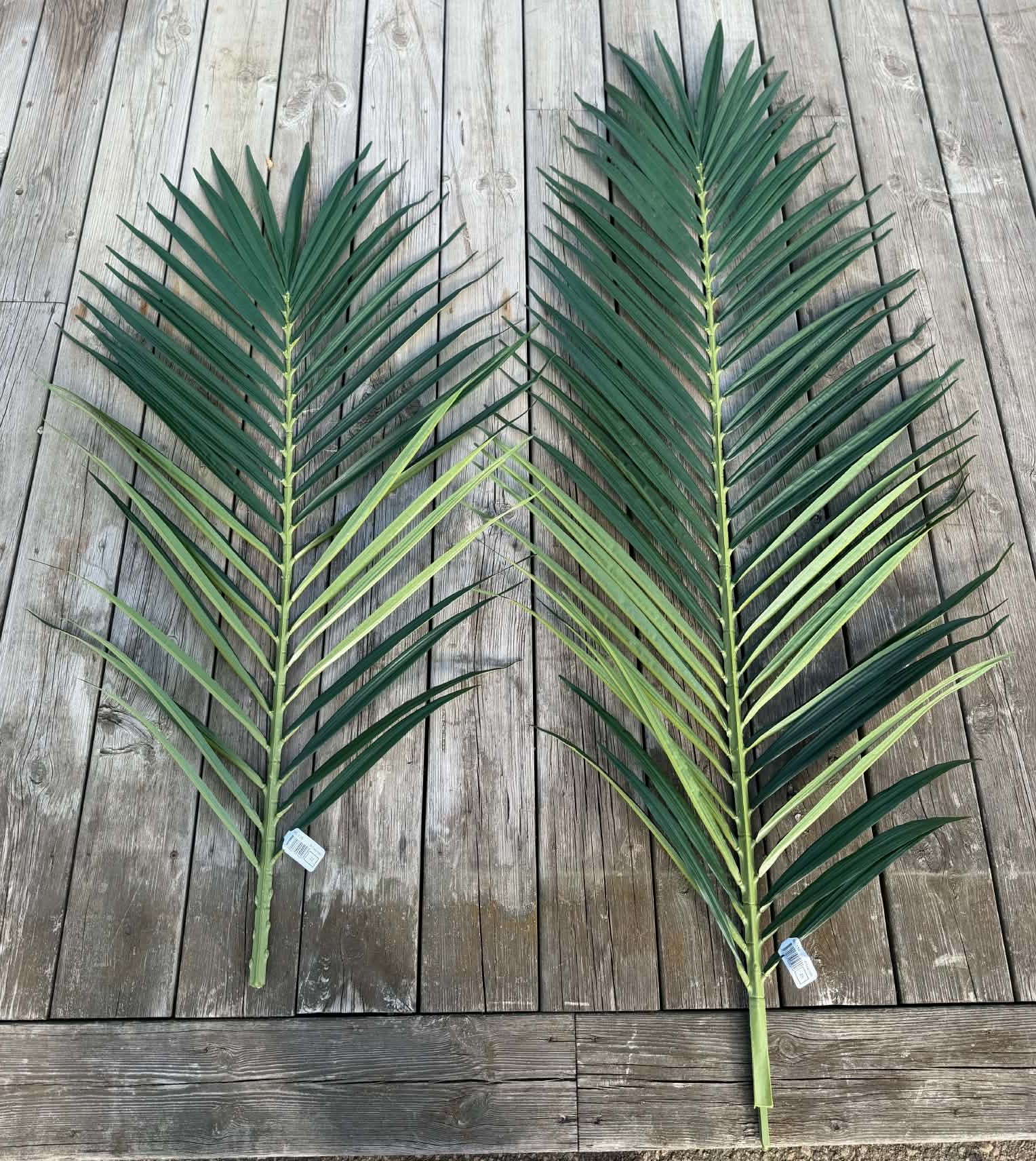 Konstgjort palmblad Areca grönt UV 110 cm - Bild 6