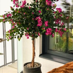 konstgjord Bougainvillea Djup Rosa/lila 140 cm