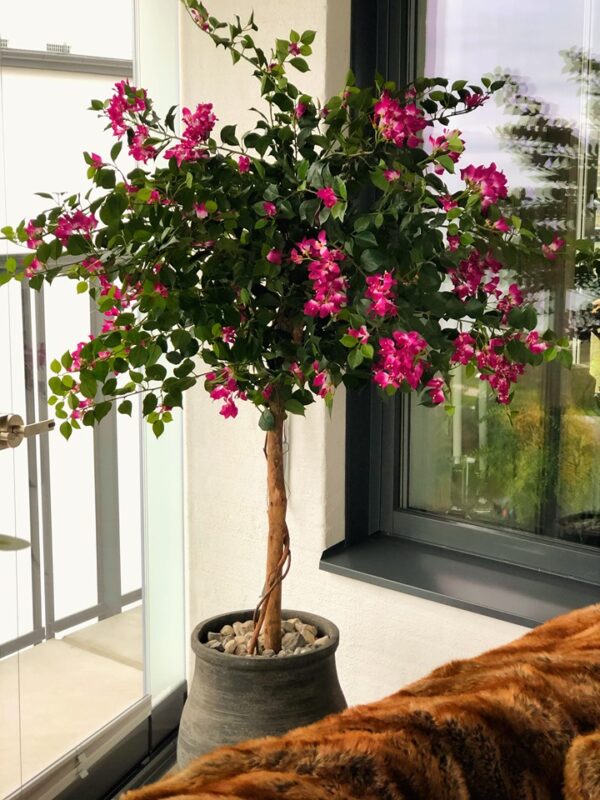 konstgjord Bougainvillea Djup Rosa/lila 140 cm