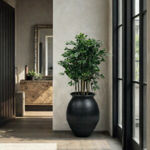 Fikus | Konstgjord Retusa äkta stam UV 140 cm