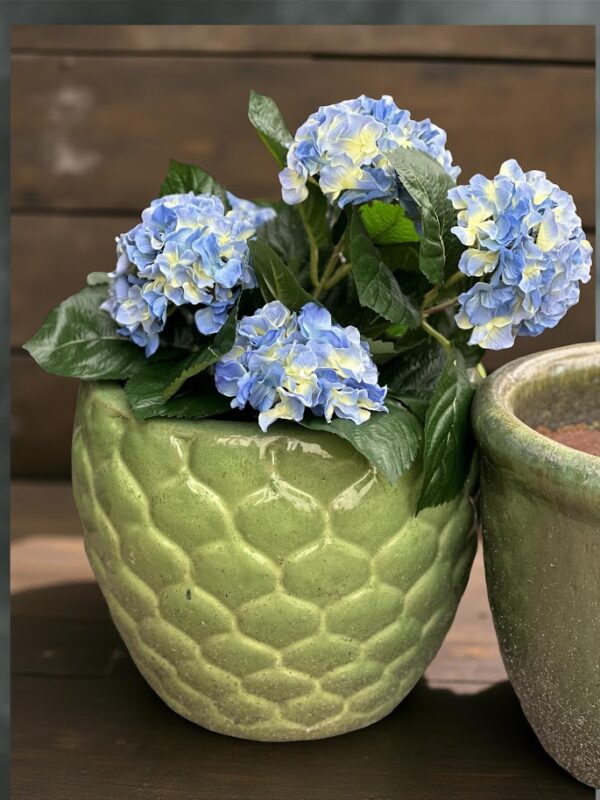 Konstgjord blå Hortensia 40 cm