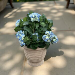 Konstgjord blå stor Hortensia 50 cm
