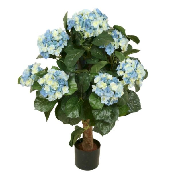 Konstgjord blå stor Hortensia 50 cm