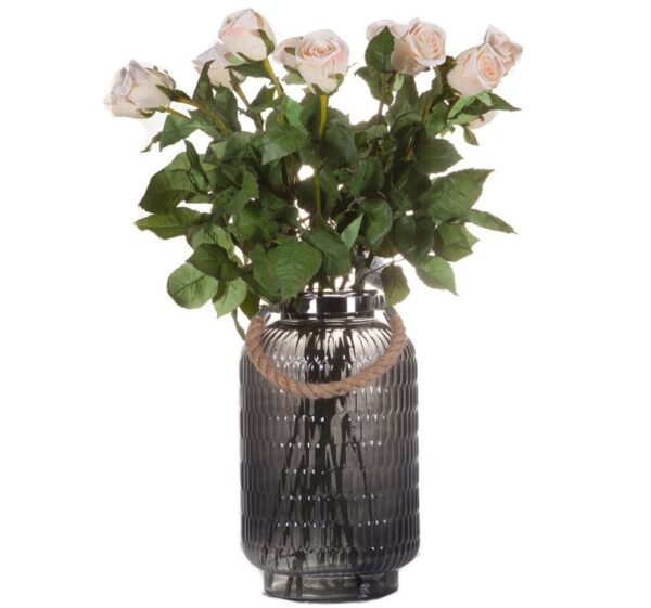 Ros | Konstgjord snittblomma cream 75 cm - Bild 3
