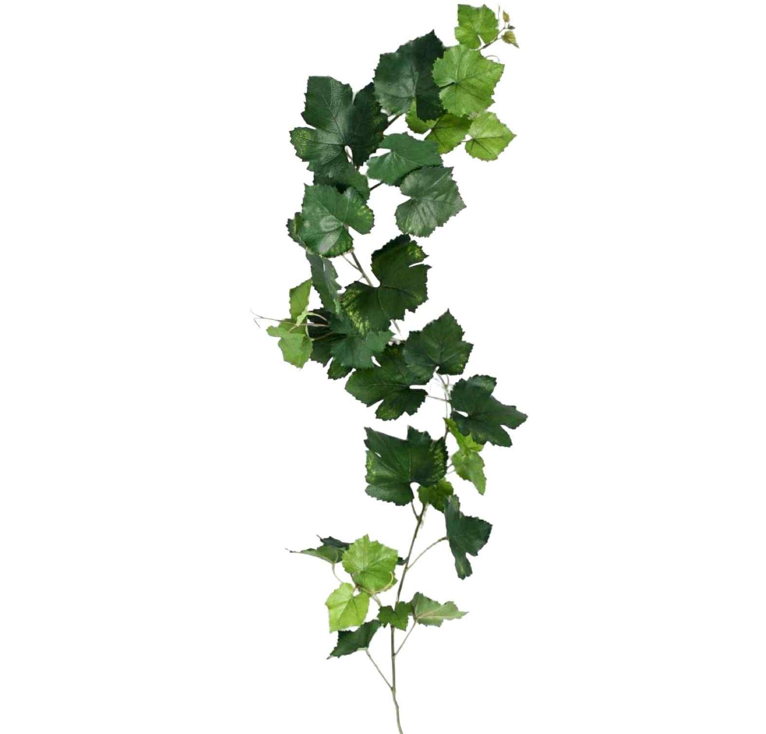 Vinranka | Girlang grape grön UV 120 cm