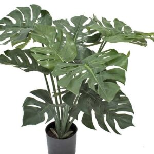 Monstera grön konstgjord 80 cm