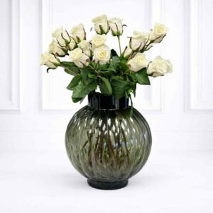 Ros | Konstgjord snittblomma creme 70 cm