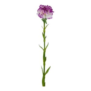 Nejlika | Konstgjord snittblomma lila 55 cm