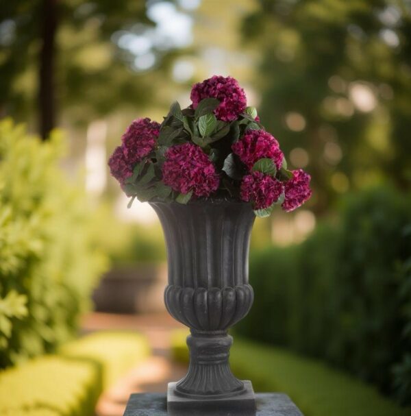 Hortensia | Konstgjord Blommande vinröd UV 50 cm