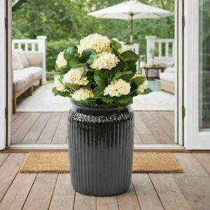 Hortensia | Konstgjord stor krukväxt Cream UV 50 cm