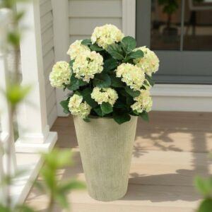 Hortensia | Konstgjord stor krukväxt Cream UV 50 cm