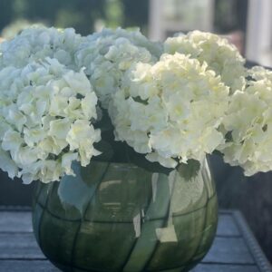 Hortensia | Konstgjord Snittblomma Vit 47 cm
