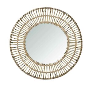 Spegel | Bambu/Natur Ø82 cm