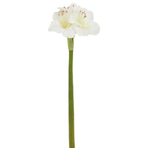 Konstgjord vit Amaryllis 60 cm
