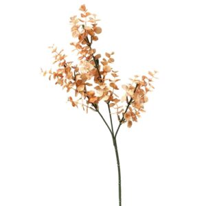 Konstgjord orange EUCALYPTUS kvist 79 cm