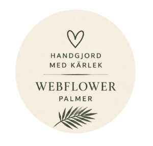 Handgjordpalm från webflower