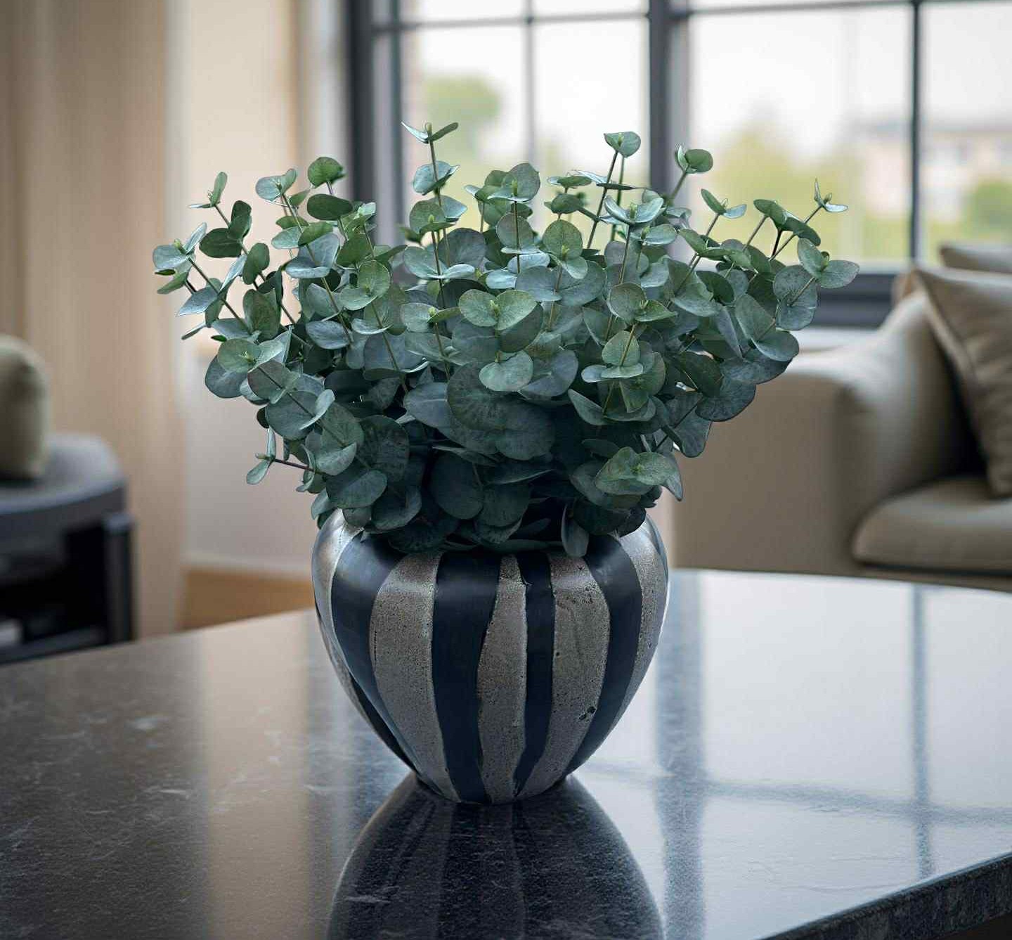 Konstgjord Eucalyptuskvist 60 cm