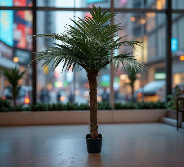 Konstgjord Arecapalm 180 cm. Äkta palmfaser konstgjorda palmblad