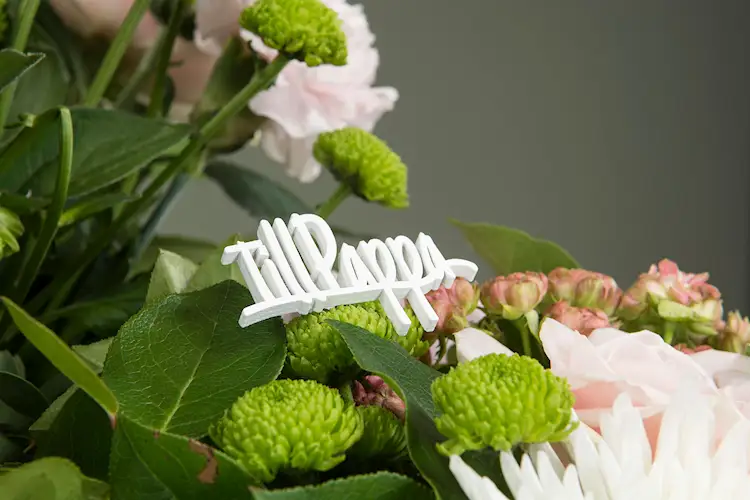 Stick Till Pappa Vit 6 cm