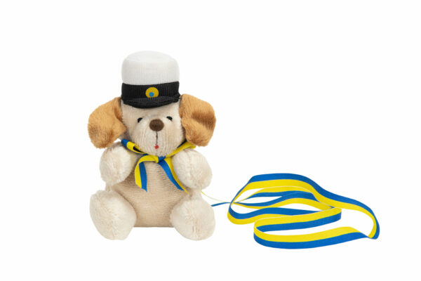 Hund med häng till Studenten 11 cm