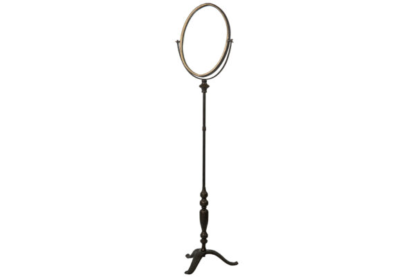 Spegel | Oval Golvspegel Svart 37x31x152cm - Bild 3