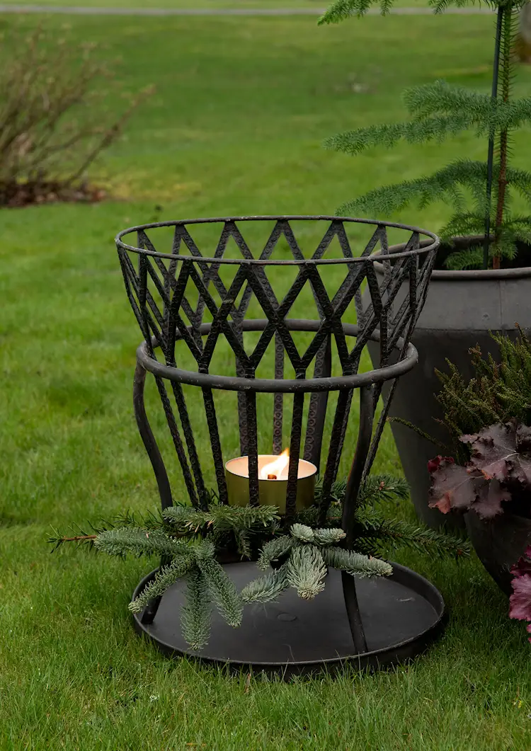 Eldkorg | Marschallhållareg Metall 35x46 cm - Bild 3