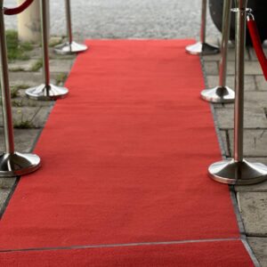 Hyr röda matta för fest och event