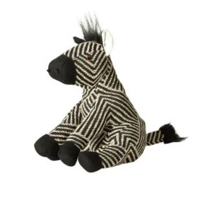 DÖRRSTOPPARE ZEBRA H25CM TEXTIL