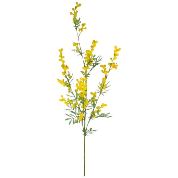 Konstgjord gul mimosa 75 cm