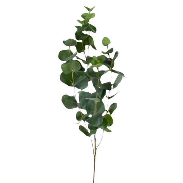 Konstgjord grön Eucalyptus kvist 78 cm