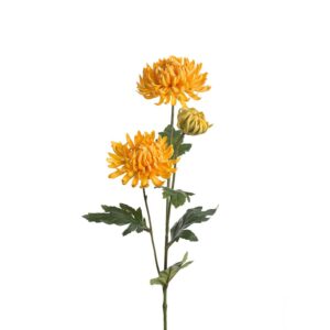 Konstgjord gul Chrysanthemum 60 cm