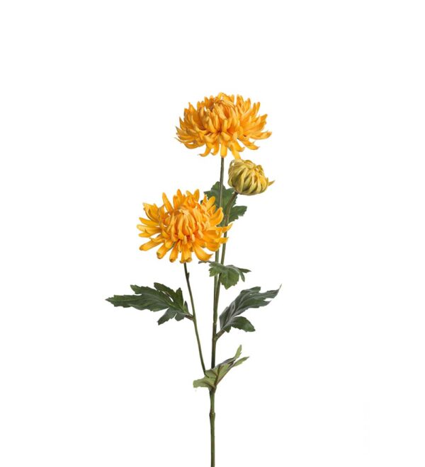 Konstgjord gul Chrysanthemum 60 cm