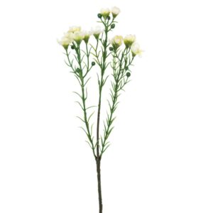 konstgjord vaxblomma vit 40 cm