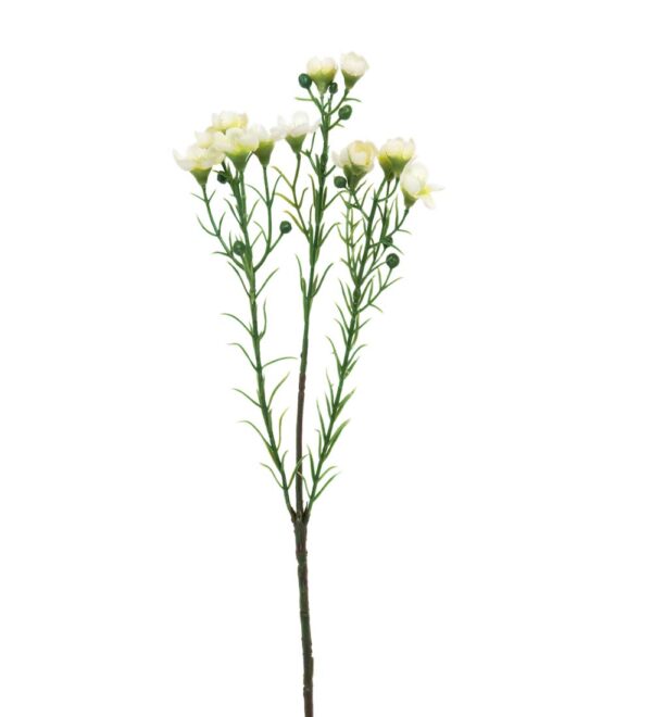 konstgjord vaxblomma vit 40 cm