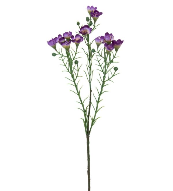 konstgjord lila vaxblomma 40 cm