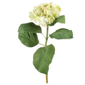 Hortensia | Konstgjord snittblomma Cream 60 cm