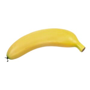 Gul konstgjord banan 25 cm