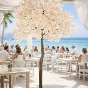 Konstgjord körsbärsträd 350 cm aprikos