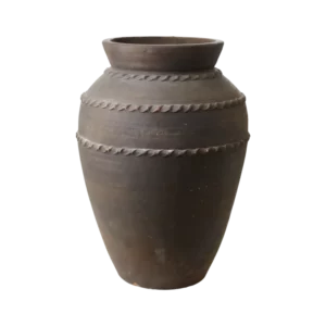 Kruka | TYRA Urna, Brun Ø17/31xH48 cm