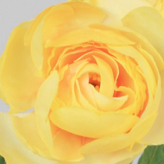 Ranunculus  | Konstgjord Snittblomma gul 30 cm