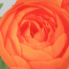 Ranunculus  | Konstgjord Snittblomma orange 30 cm