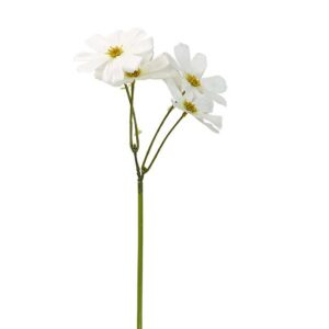 Snittblomma | Konstgjord vit 45 cm