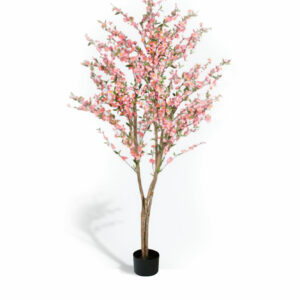 Uthyrning | Konstgjord Körsbärsblom äkta stam rosa 180 cm