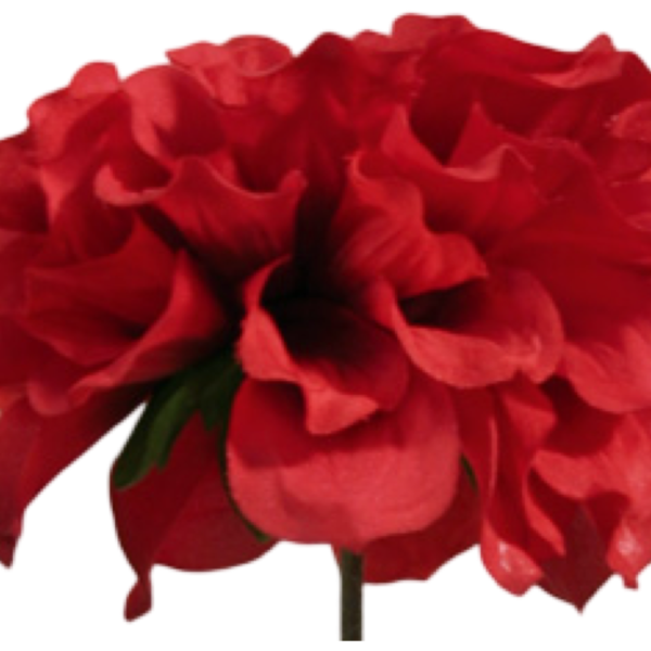 Dahlia | Konstgjord Snittblomma Rubinröd 40 cm