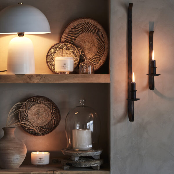 Belysning | Bordslampa Fungi M Vit Ø15/31xH38 cm