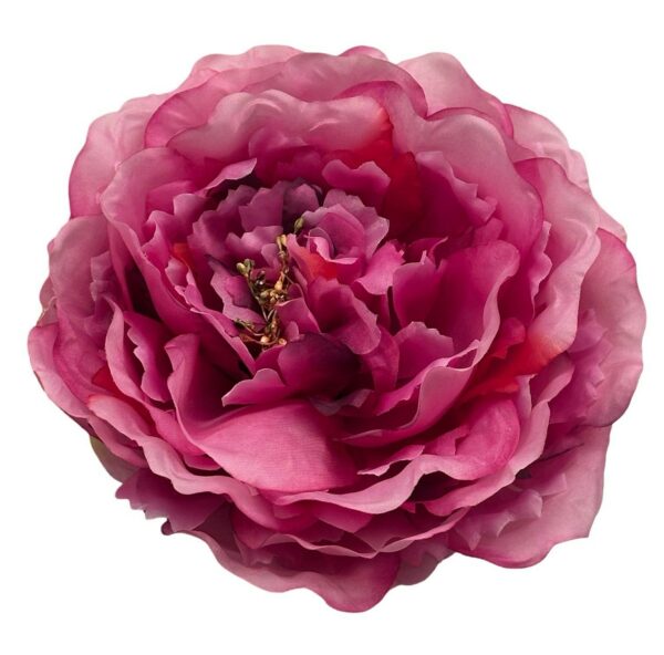 Blombrosch | Accessoar Pion djup rosa 15 cm - Bild 2